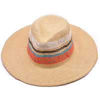 FLOPPY WIDE BRIM STRAW WOVEN SUN HAT