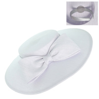 CLASSIC FLAT BRIM BOW BRAID HAT