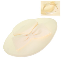 CLASSIC FLAT BRIM BOW BRAID HAT