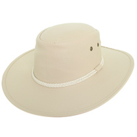 WESTERN LEATHER COWBOY HAT