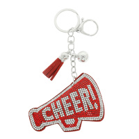 CHEER MEGAPHONE KEYCHAIN