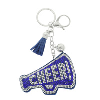 CHEER MEGAPHONE KEYCHAIN