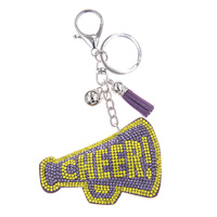 CHEER MEGAPHONE KEYCHAIN