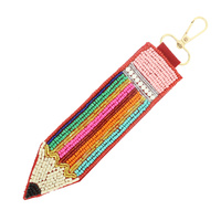 COLORFUL PENCIL SHAPE KEY CHAIN