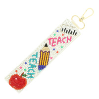 SCHOOL THEME WRISTLET KEY CHAIN