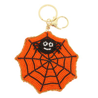 HALLOWEEN THEME SPIDER KEYCHAIN