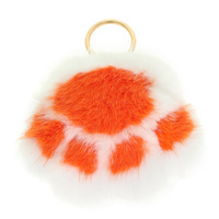 GAME DAY FUR PAW CHARM KEY RING