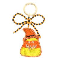 HALLOWEEN CANDY CORN BAG CHARM