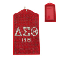 SORORITY RHINESTONE ID HOLDER