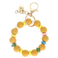 2 IN 1 MULTIFUNCTIONAL BEADED KEYCHAIN BRACELET