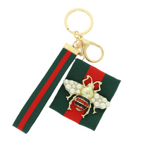FASHIONISTA QUEEN BEE WRISTLET KEYCHAIN