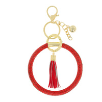 CRYSTAL RHINESTONE KEYCHAIN WITH WRISTLET & KEYRING