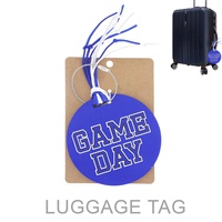 GAME DAY REUSABLE FRINGE LUGGAGE TAG