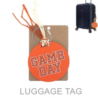 GAME DAY REUSABLE FRINGE LUGGAGE TAG