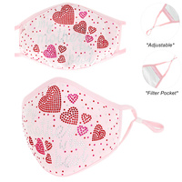 MY MOTHER IS THE BEST FACE MASK W/ FILTER POCKET & ADJUSTABLE ELASTIC EAR STRAP