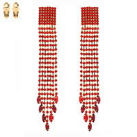 DANGLY RHINESTONE CLIP ER