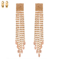 DANGLY RHINESTONE CLIP ER