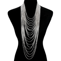 20 LINE LAYERED NECKLACE