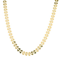 HEART LINK ADJUSTABLE VALENTINE'S DAY NECKLACE