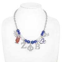 ZETA PHI BETA AFROCENTRIC SORORITY NECKLACE