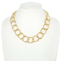 URBAN WIDE CHAIN LINK STATEMENT NECKLACE