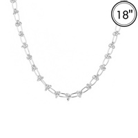 BORROMEAN KNOT CHAIN NECKLACE