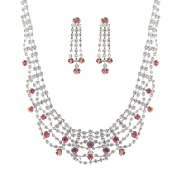 EVENING RHINESTONE NECKLACE SET