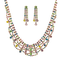 EVENING RHINESTONE NECKLACE SET