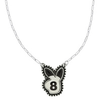 WESTERN BUNNY EIGHT PENDANT NECKLACE