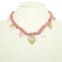 BRAIDED BANDANA CHAIN NECKLACE