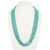 WESTERN MULTI STRAND BEAD NECKLACE