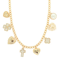 HEART SYMBOL CHARM NECKLACE