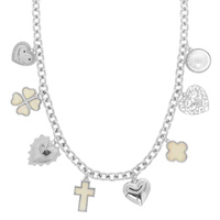 HEART SYMBOL CHARM NECKLACE