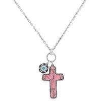 WESTERN CROSS PENDANT NECKLACE