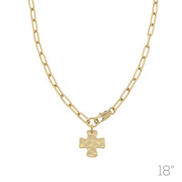 CROSS PENDANT NECKLACE