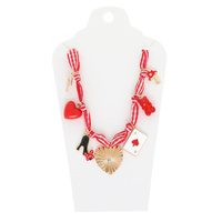 VALENTINE HEART CHARM NECKLACE