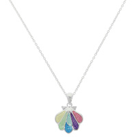 MULTICOLOR SHELL NECKLACE