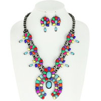 NAVAJO PEARL SQUASH BLOSSOM