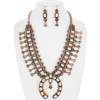 SQUASH BLOSSOM NECKLACE SET