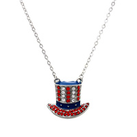 UNCLE SAM HAT AMERICAN FLAG