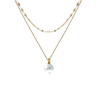 WH-G G PEARL CHARM 2 STRANDS