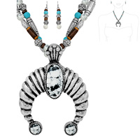 Multi Bead w/Semi 18+3" Set-SQ. Blossom