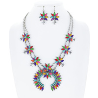 SQUASH BLOSSOM NECKLACE SET