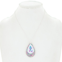 MERMAID TEARDROP WOOD 18"NK