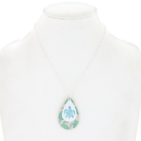 TURTLE TEARDROP WOOD 18"NK