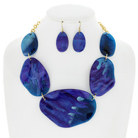 FASHION NECKLACE AND EARRING SET