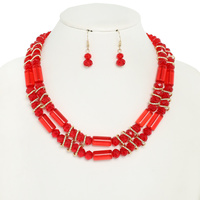 FASHION PEARL NECKLACE SET