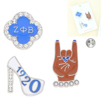 3-PACK AFROCENTRIC SORORITY BROOCH PIN SET