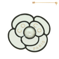 CAMELLIA FLOWER BROOCH PIN