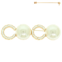 FASHIONISTA C SHAPE BROOCH PIN